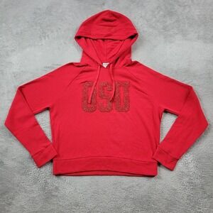 Victorias Secret‎ PINK Collegiate Collection Hoodie Womens XS Red OSU